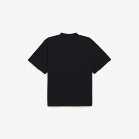 Vintage surfer-T-shirt i oversize til mænd i sort