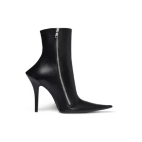 Witch 110 mm støvletter “Black Sheepskin” 747603WBCW01000