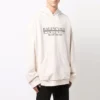 Worldwide Logo Hættetrøje “Chalky White Black” 674986TLVA99054