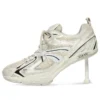 X-Pander Højhælede Sneakers “White” 669046W2RC19010