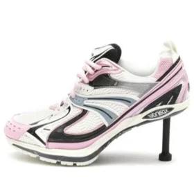 X-Pander højhælede sneakers “White Pink Black” 669046W2RC65012