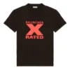 X-Rated Small Slim Fit kortærmet sort 612964TIVA71076
