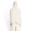 XXXL Hættetrøje med patch, oversized, “Ecru” 720406TNVD99784