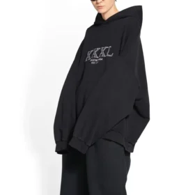 XXXL Oversized hættetrøje “Black White” 713677TNVD91070
